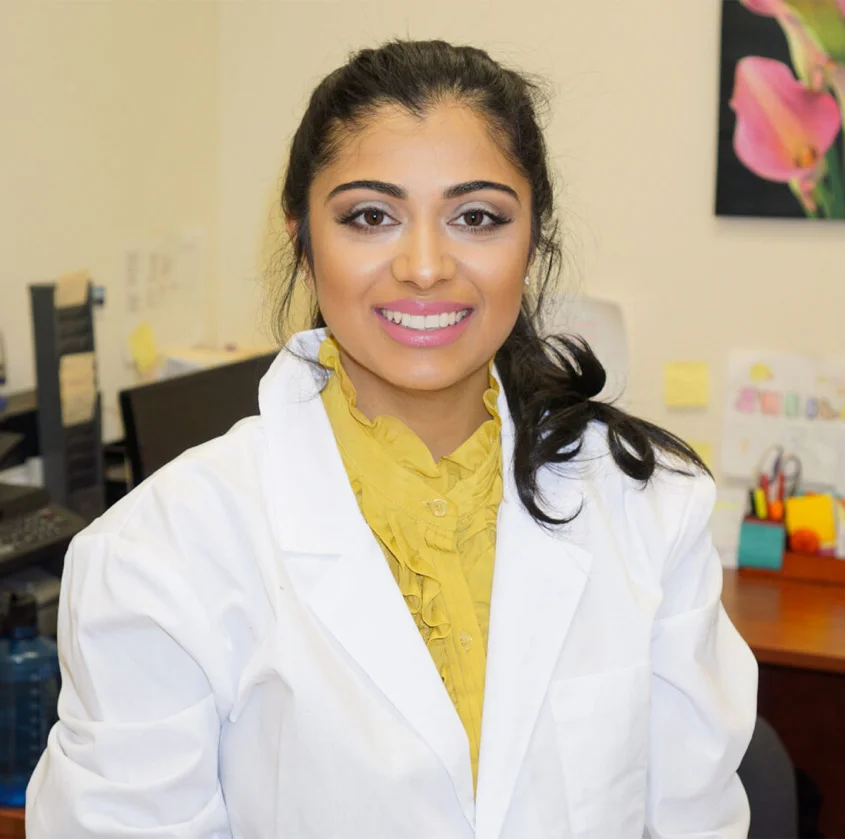 Dr. Nishita Gandhi, DDS, in her Bronx dental office